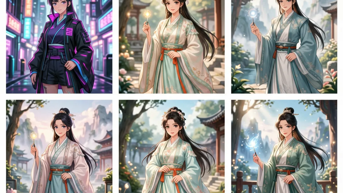 俺去也图片动漫插画分类，多张二次元风格插画图片排列展示